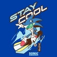 thumbnail image 2 of Men's Sonic the Hedgehog Winter Stay Cool  Graphic T-Shirt, 2 of 4