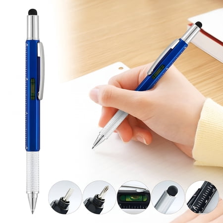 EXLEAF 2026 New Multitool Pen Gifts for Men 1-Pc 6 in 1 Multitool Pen Set Tech Cool Gadgets Stocking Stuffer Holiday Gifts for Dad Husband Grandpa for Office Home Workshop Garage Outdoor Travel
