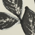 thumbnail image 3 of Floral Handcrafted Charcoal Accent Throw Pillow, 3 of 4