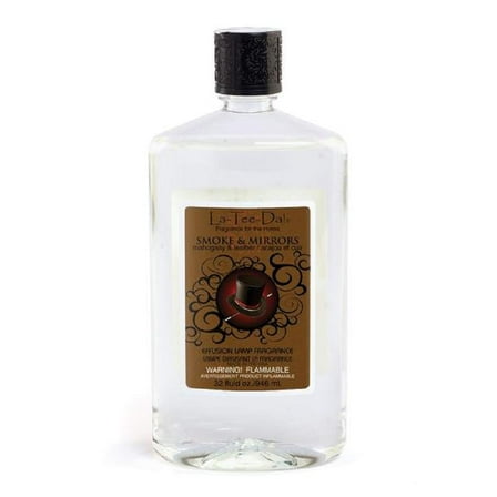 La-Tee-Da Effusion and Fragrance Lamp Oil Refills - 32 oz - SMOKE AND MIRRORS