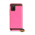 thumbnail image 5 of Case for Motorola Moto G Power 2021 Brushed Texture Slim Hybrid Shockproof Dual Layer Hard Rugged Protective Cover for Moto G Power '21 by Xcell - Pink, 5 of 8