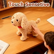Extra large Lifelike Robot Cat ToyInteractive Robot with Touch Sensing, Voice Mimicry, Licking Motion, Soft Fur, USB charging | Perfect for Kids（Style B 1 PCS）