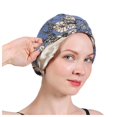 thumbnail image 1 of Women India Hat Muslim Ruffle Cancer Chemo Hat Beanie Scarf Turban Head Wrap Cap, 1 of 2