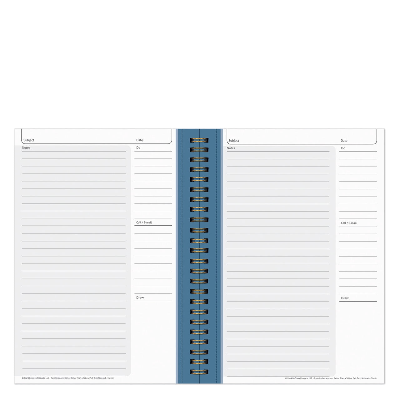 FranklinCovey Better Than a Yellow Pad - Vertical Notes (Classic Size)