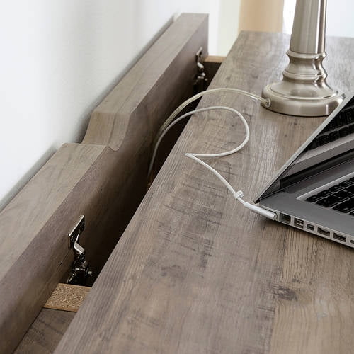 Better homes & gardens cube storage organizer office desk rustic gray deals