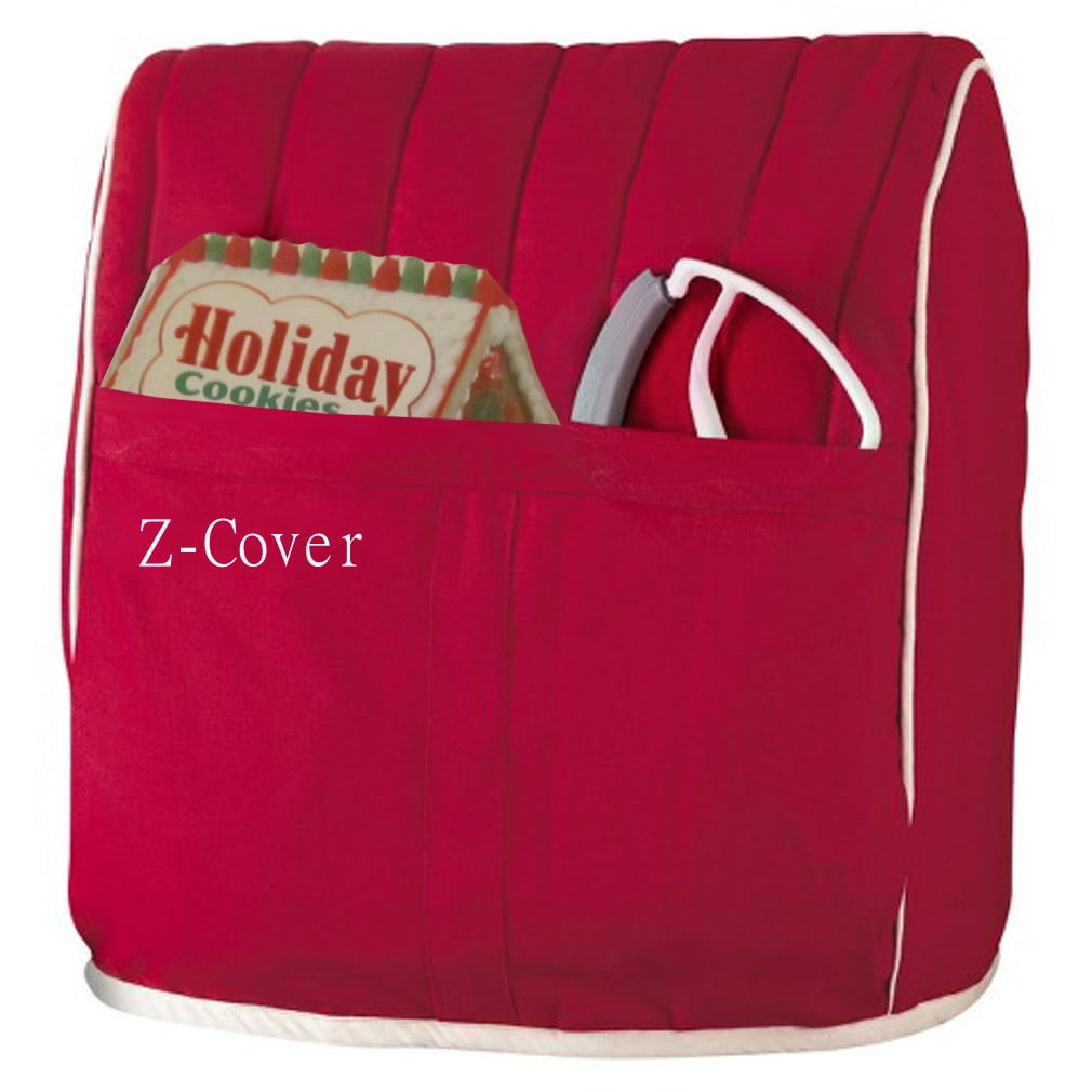 Tailor Fitted Design for KItchenAid Mixers Artisan and Classic Mixers Z-Cover 100% Cotton Red Best Mixer Cover For Tilt-Head Stand 