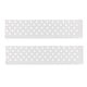 thumbnail image 1 of Regla de pintura de 2 X 5D de malla de perforación Regla de material acero inoxidable para manualidades DIY., 1 of 7