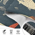 thumbnail image 3 of Fish Cartoon Runner Rug Machine Washable Area Rugs Carpet Non Slip Entryway Mat for Bedroom Entryway Front Door, 3 of 7