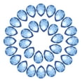 thumbnail image 1 of 30Pcs Teardrop Rhinestone 10x14 mm Pointed Back Rhinestone Beads,Blue, 1 of 6
