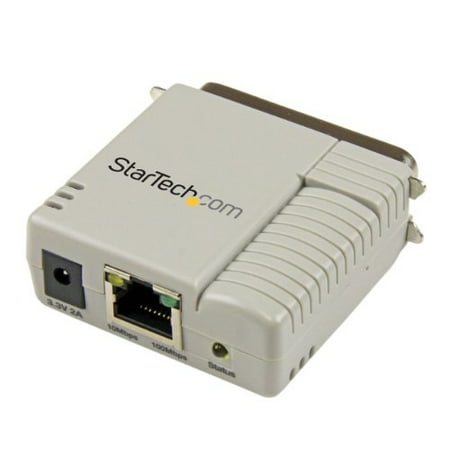 StarTech 1-Port 10/100Mbps Ethernet Parallel Network Print Server