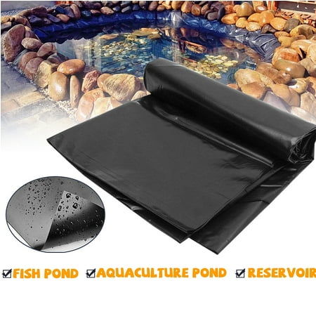Preformed Plastic Patio Pond Meigar Durable Preformed Fish Pond Liner Reinforced HDPE Heavy Duty Guaranty Landscaping 14.7ft.L,9.8ft.W ()