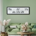 thumbnail image 2 of Prinz 10-Opening 12" x 36" Black Matted Picture Frame Collage, for 4x6 Photos, Wall Hanging, 2 of 5