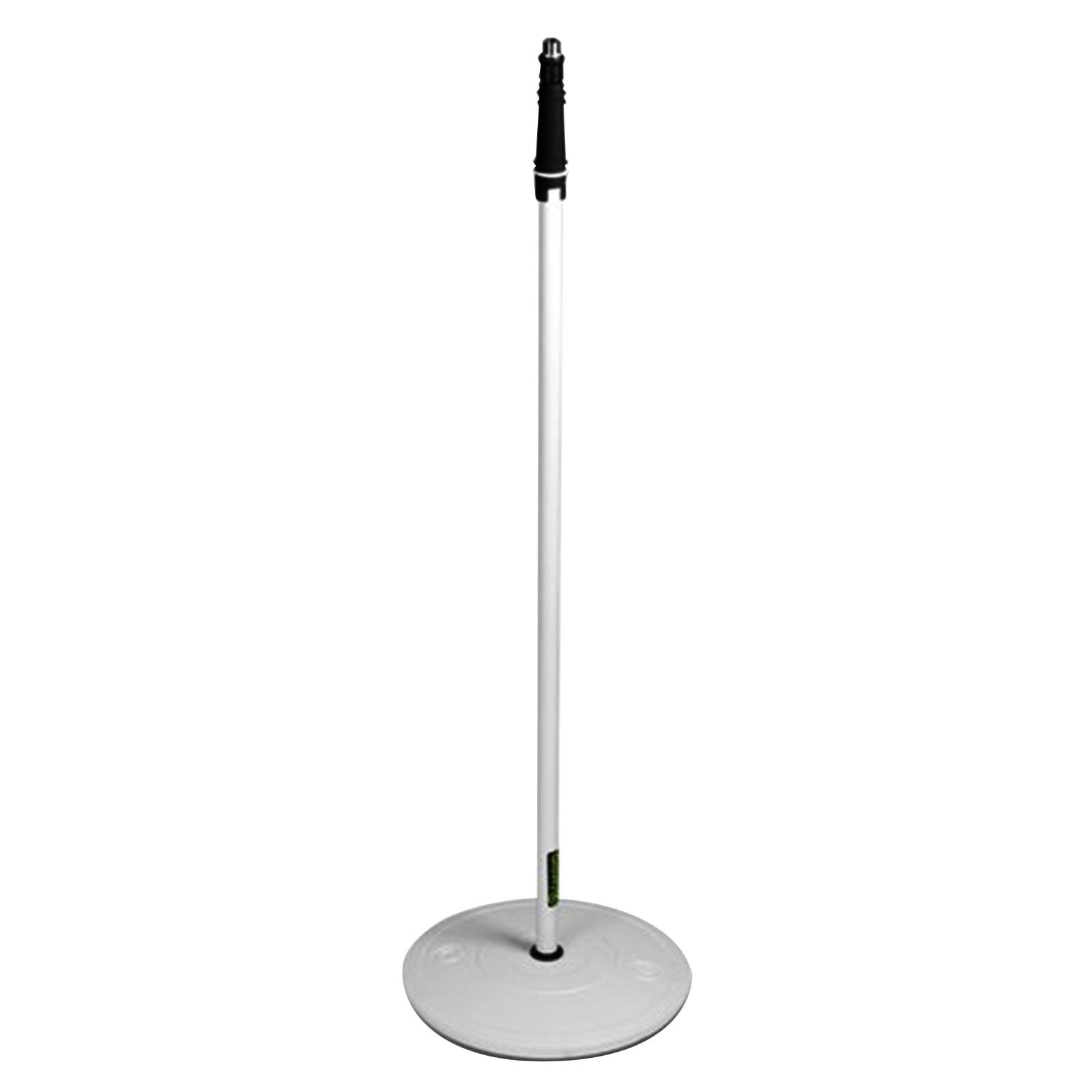 Gravity GMS23W Microphone Stand with Round Base in White 4-Pack