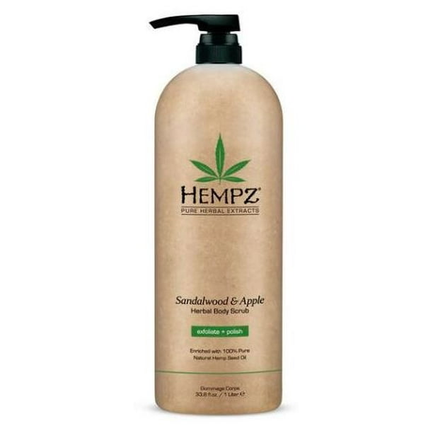 Supre Hempz Pure Herbal Extracts Herbal Body Scrub, 33.8 oz Walmart