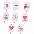 thumbnail image 6 of 100Pcs Valentines Day Gift Paper Tags Love Heart Print Hanging Labels DIY Craft, 6 of 10