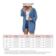 thumbnail image 4 of Abrigo De Suéter, Cárdigan De Mujer, Suéter Transpirable Con Botones A La Moda, Hombros Caídos Para El Hogar Y La Escuela ANGGREK Otros, 4 of 8