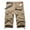 Beige, variant on Wyobmus Cargo Capris for Men Lightweight Outdoor Hiking Pants Stretch Elastic Waist Capri With Pockets Olive Green
