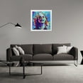 thumbnail image 3 of Stephen Chambers 20x20 White Modern Wood Framed Wall Art Titled - Beetlejuice, 3 of 6
