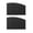 Black Rear 2Pcs, variant on Embedded Track Car Window Privacy Shades, No-Drill Blackout Side Window Curtains for SUV Van Truck, UV Sun Block, Father's Day Gift