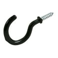 thumbnail image 5 of Ook Cup Hooks, 2-1/4", 0.5 lbs, Screw Hooks, Steel, Black Vinyl, 10 pack, 5 of 10