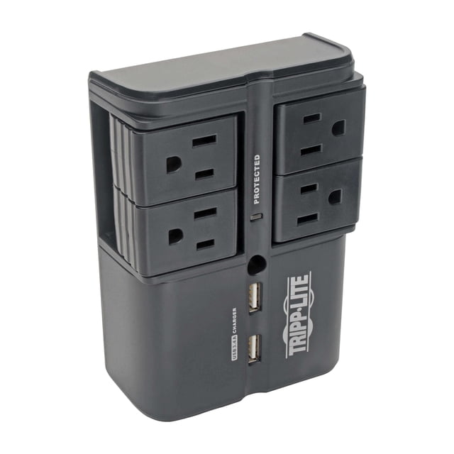 Protector contra sobretensiones Tripp Lite SK40RUSBB, 4 enchufes