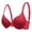 Red, variant on SwiftWear Women’s Underwire Lace Push Up Bra Everyday Elegance with Seamless Cups Comfortable Support Molded T-Shirt Bra