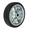 thumbnail image 1 of Universal Trailer Jack Wheel Durable 8in Rotating Support for Lawnmowers Utility Carts, 1 of 7