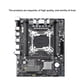 thumbnail image 2 of Kearding Placa principal profesional con ranura M.2 X99 DDR4 placa base E5 LGA2011-3 CPU REG RAM 128GB placa base Gigabit tarjeta de red de alta Cables de computadora, 2 of 6