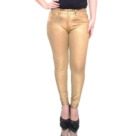 - LAUREN Ralph Lauren Women's Golden/Black Jeans Size 6
