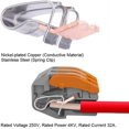 thumbnail image 2 of 60 terminales automáticos de conexión rápida, conectores de cables eléctricos con palanca, 20 piezas 2 entradas, 30 piezas 3 entradas, 10 piezas 5 entradas Sincero Electrónica, 2 of 5