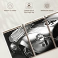 thumbnail image 6 of Elephant Stock Vintage Racing I Wall Art - Horizontal Multi Panel Canvas - Living Room Wall Decor - Transportation Multi Panel - Silver And White Decor By Ethan Harper - 92" x 45", 6 of 8