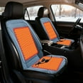 thumbnail image 4 of Hearth & Gear 24V Heated Car Seat Cushion 45 65 ℃ Heated Car Seat Cushion With Elastic Band Quick Heating Intelligent Control Car Seat Heating Pad For Winter Car Seat Hand Heating Pads Sitting Cycle, 4 of 6
