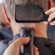 thumbnail image 5 of Fiudx Peine Desvanecido, Herramienta Ergonómica para Cortar El Cabello, Peine Profesional de Posicionamiento Curvo, Diseño Ligero y Antiestático, para Uso Doméstico En Peluquería, Peinado Masculino,, 5 of 6
