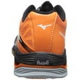 thumbnail image 2 of Mizuno Women's Wave Lighting Z2 Volleyball Shoe, Black/Orange, 10.5 D(W) US, 2 of 4