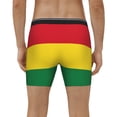 thumbnail image 7 of Men Reggae Flag Boxer Briefs Novelty Boxer Shorts Underwear No Fly, 7 of 7