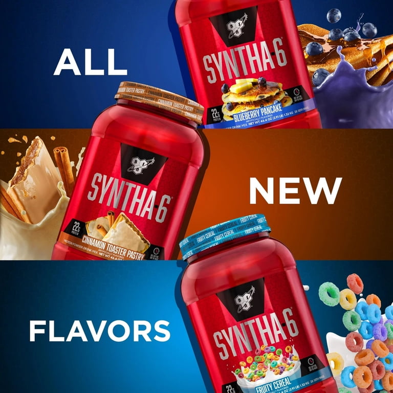 BSN SYNTHA-6 Whey Protein Powder with Micellar Casein Milk Isolate