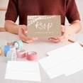 thumbnail image 4 of Koyal Wholesale Rustic String Lights RSVP Postcards, 4 in x 6 in, White, 56 Count, 4 of 5