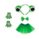 thumbnail image 4 of 4 Pcs Colección de Disfraz de Rana Vestuarios de Cumpleaños Fiesta de Cumpleaño Sunnimix Frog Fancy Dress Set, 4 of 8