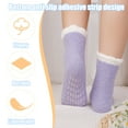 thumbnail image 4 of Bocaoying 6 Pairs Non Slip Socks for Womens with Grips, Anti Skid Fuzzy Hospital Slipper Socks Warm Winter Cozy Fluffy Soft Fleece Socks, 4 of 7