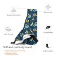 thumbnail image 3 of Salouo Space Sleeping Panda Pattern 1 Pack Bath Towel, Quick Drying Towels Premium Towels for for Body, Sport, Yoga, SPA, Fitness-31.5"x63", 3 of 8