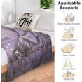 thumbnail image 5 of Custom Memorial Blanket for Loss of Loved One - A Letter from Heanven Sympathy Blanket Loss of Dad Mom Husband Wife Friend in Loving Memory Blanket Personalized Blankets, 5 of 5