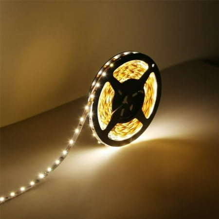 

wendunide LED light 12V 5M SMD 3528 300LED Non Waterproof Flexible Warm Cool White Fairy Strip Light Light Post B