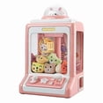 thumbnail image 1 of Mini Grue pour Ramasser des Peluches (YJD) Rose, 1 of 4