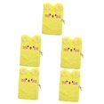 thumbnail image 1 of LAICAIW 5 Pcs Carnet en Peluche le Carnet Blocs-Notes Moelleux Carnet Journal Intime Enfants le Chat Doublure Étudiant, 1 of 7