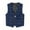 Navy, variant on WOYY Boys Plaid Formal Suit Vest Party School Dress Waistcoat Performance Vest
