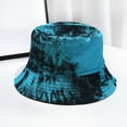 thumbnail image 6 of Fisherman Hat Tie-Dye Sun Protection Cotton Unisex Bucket Hat for Travel, 6 of 8