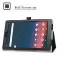 thumbnail image 2 of Labanema Compatible with Onn 8 Case 2022 Model,PU Leather Slim Folding Stand Cover for Onn 8 inch (2022 Model:100071483) Tablet (Not Fit Onn 10 inch / Onn 7 inch),Black, 2 of 7
