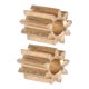 thumbnail image 3 of 2pcs Motor Pinion Gear Brass Replacement for duplo Intelli Lok Module 04 9 Teeth, 3 of 5