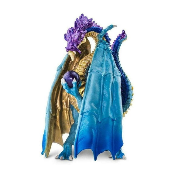 Safari Ltd. Wizard Dragon Figurine - Detailed 6" Fantasy Figure - Toy for Boys, Girls, & Kids Ages 4 