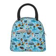 thumbnail image 1 of Balery Animal Pirate Bolsa de Almuerzo para Mujeres, Caja de Almuerzo, Bolsa de Almuerzo Pequeña Impermeable, Tote de Almuerzo Reutilizable con Gran Capacidad, 1 of 6